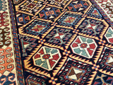 Fine Antique Caucasian Akstafa Rug 2' 11'' x 6' 5''