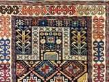 Fine Antique Caucasian Akstafa Rug 2' 11'' x 6' 5''