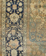 Fine Antique Mohtasham Kashan Rug 9' 6'' x 11' 9''