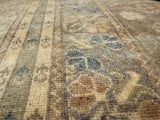 Antique Turkish Tribal Wool Rug 4' 10'' x 7' 8''