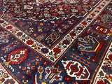 Antique Persian Qashqai Rug 6' 2'' x 8' 4''