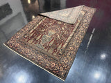 Fine Antique Mohtasham Kashan Rug 4' 0" x 6' 5"