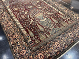 Fine Antique Mohtasham Kashan Rug 4' 0" x 6' 5"