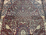 Fine Antique Mohtasham Kashan Rug 4' 0" x 6' 5"