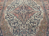 Fine Antique Mohtasham Kashan Rug 4' 7'' x 6' 5''