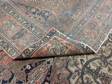 Fine Antique Mohtasham Kashan Rug 4' 7'' x 6' 5''