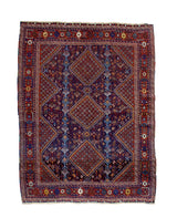 Antique Qashqai Rug 5' 4'' x 7' 1''