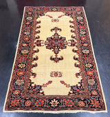 Extremely Fine Antique  Farahan Sarouk Rug 4' 3'' x 6' 9''