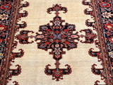 Extremely Fine Antique  Farahan Sarouk Rug 4' 3'' x 6' 9''