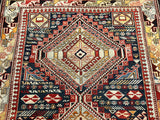 Antique Caucasian Karakashli Rug 3' 8'' x 6' 3''