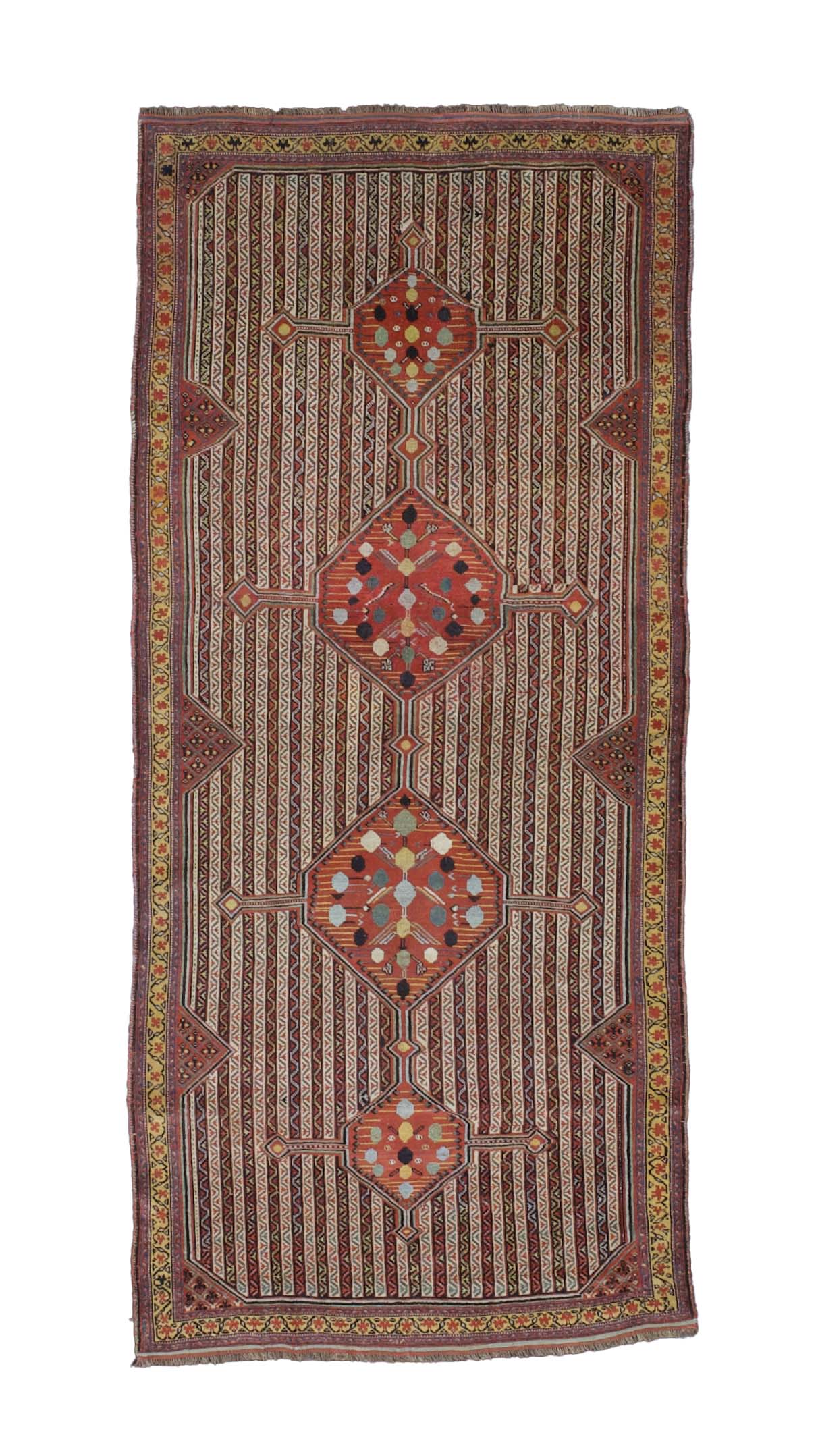 Antique SW Tribal Khamseh Rug 5' 0" x 7' 0"
