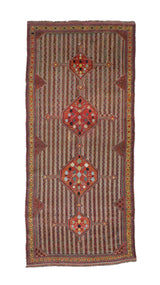Antique SW Tribal Khamseh Rug 5' 0" x 7' 0"