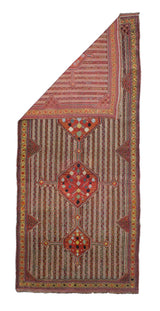 Antique SW Tribal Khamseh Rug 5' 0" x 7' 0"