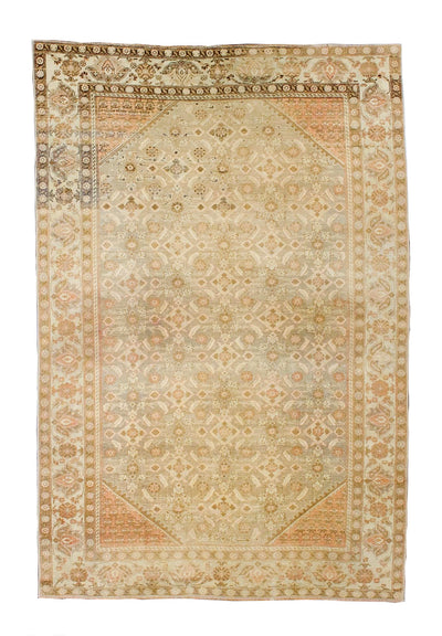 Fine Mid Century Tabriz Rug 5'1