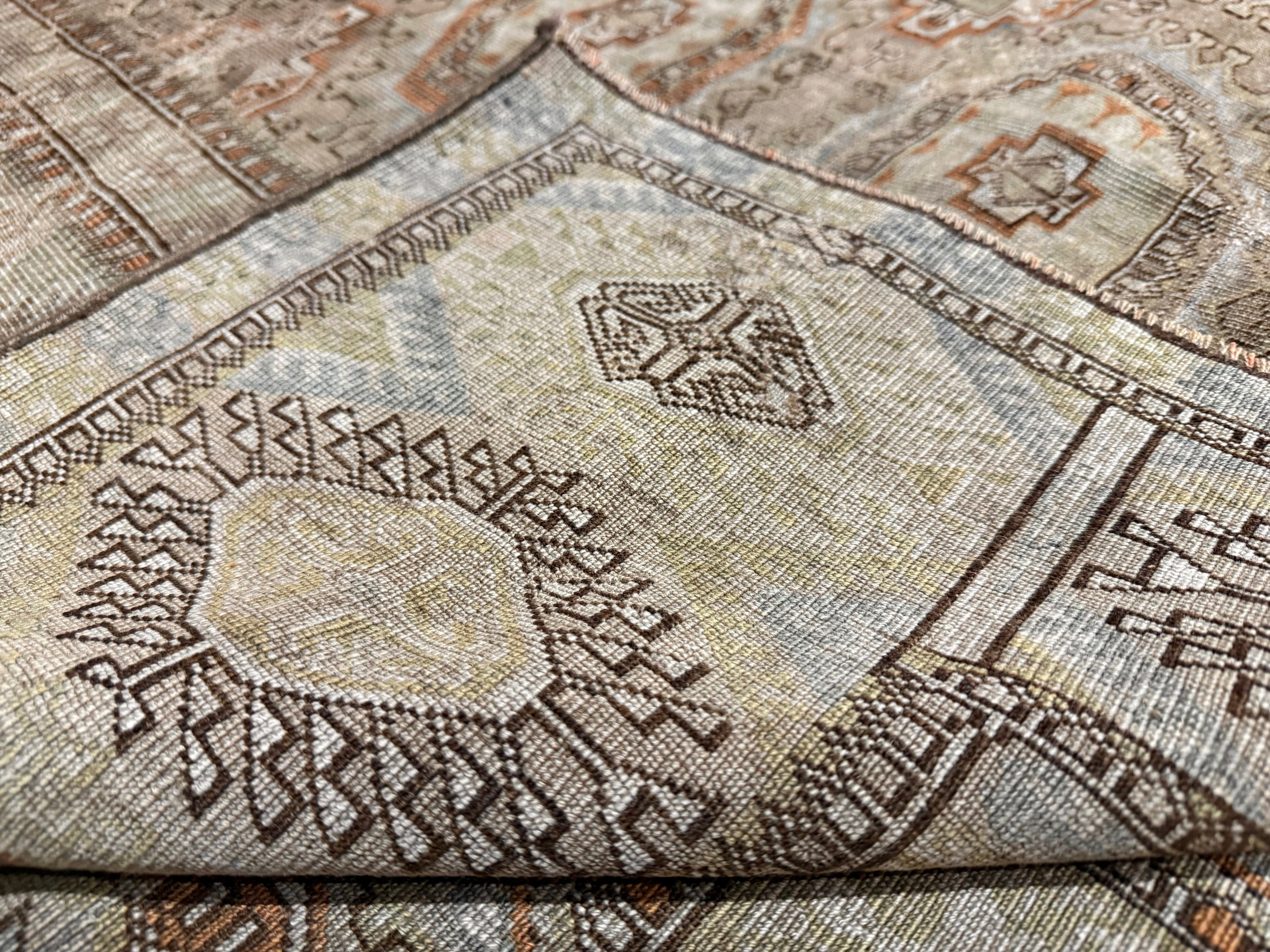 Fine Mid Century Bokara Design Rug 7'0" x 9' 9"
