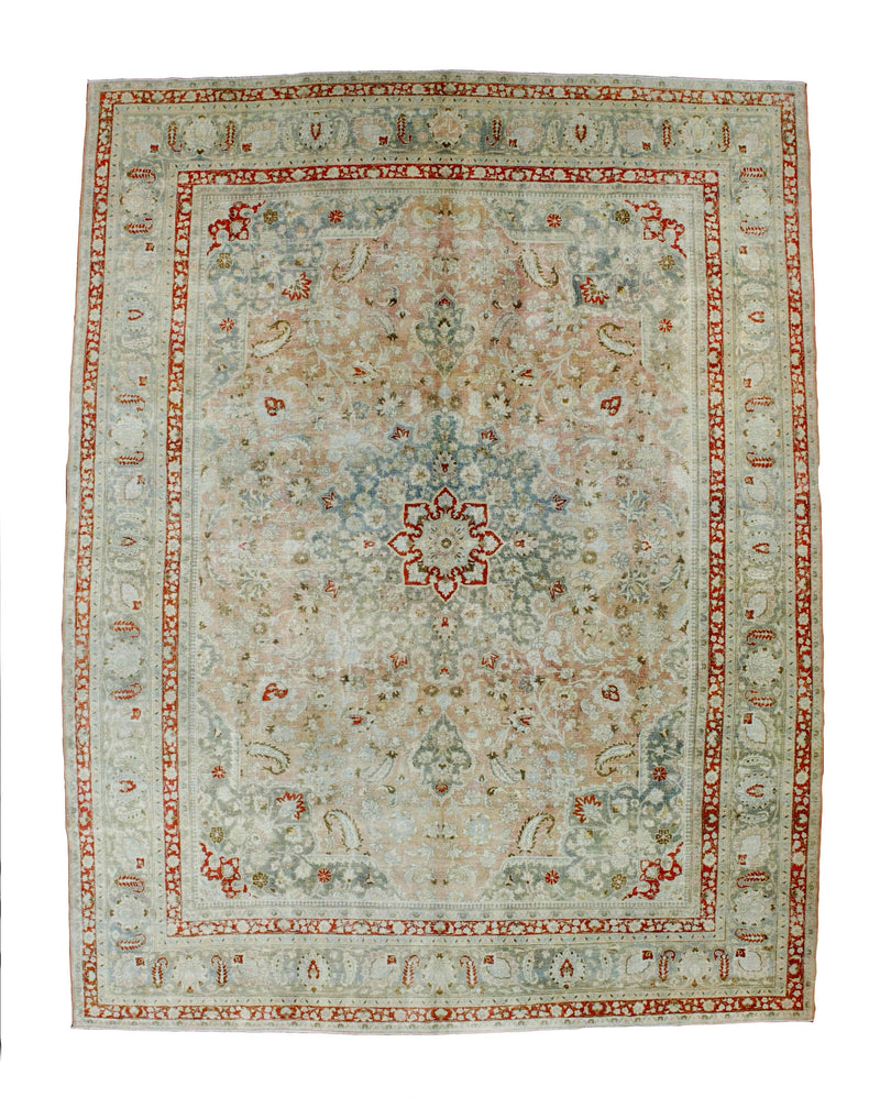 Fine  Tabriz Rug 10'  x 12' 11''