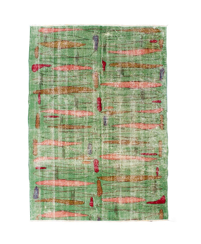 Fine Vintage Modern Wool Rug 5'  x 7' 2''