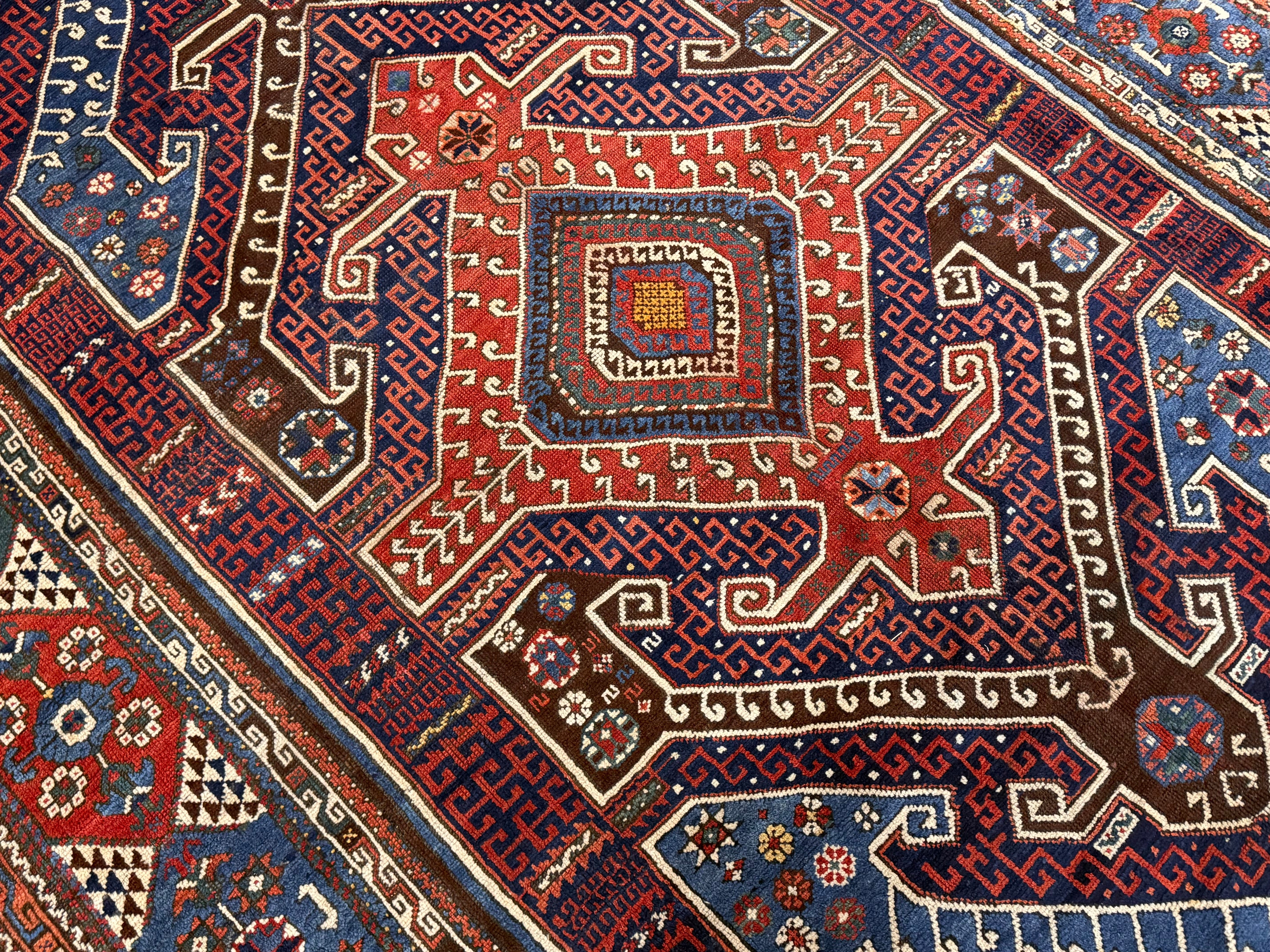 Fine Early Anatolian (Bergamo) Rug 7' 1" x 10' 1''