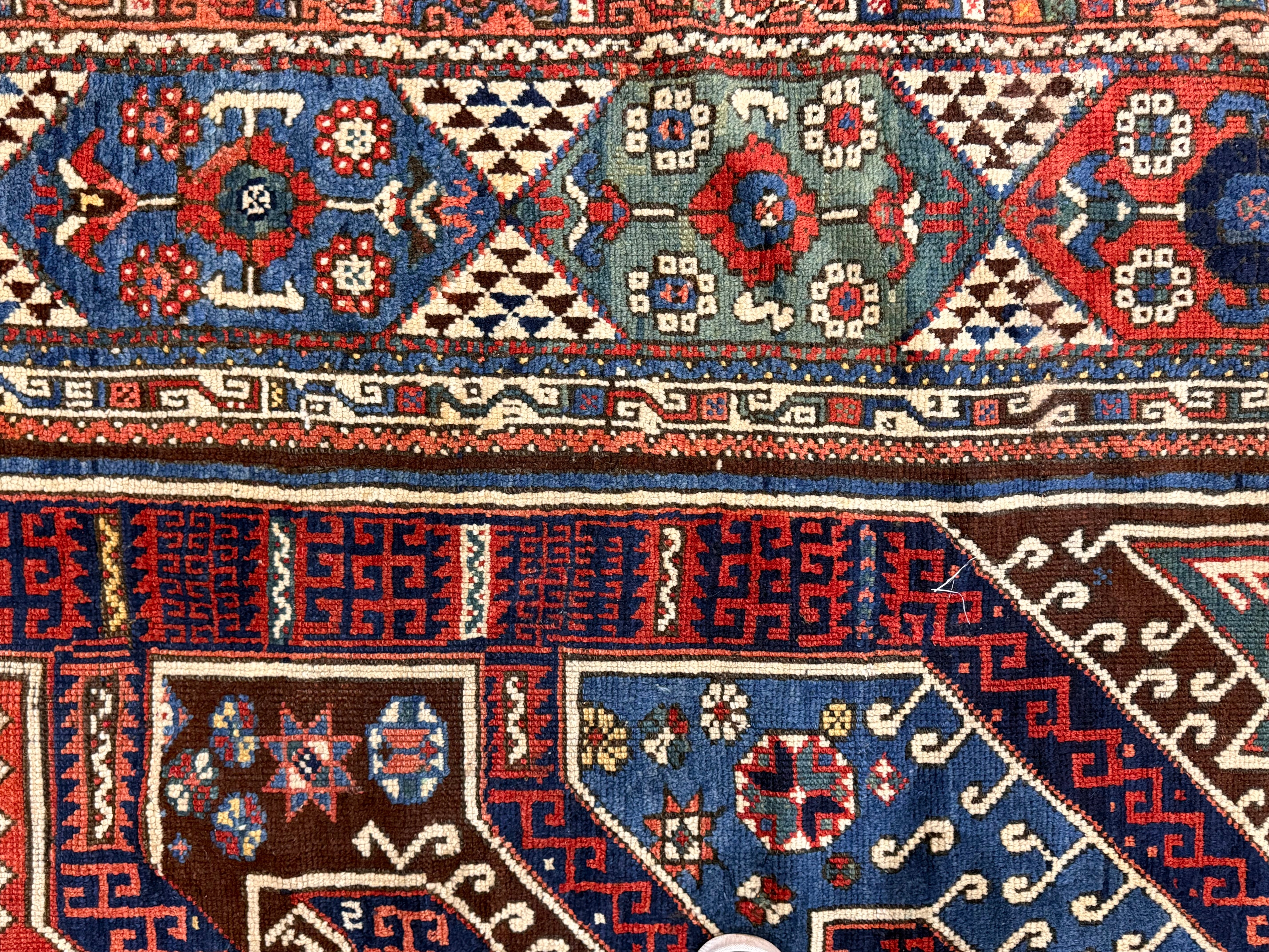 Fine Early Anatolian (Bergamo) Rug 7' 1" x 10' 1''