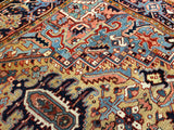 Fine Antique Persian Heriz Rug 6'7" x 11' 0"