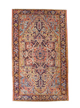 Fine Antique Persian Heriz Rug 6'7" x 11' 0"
