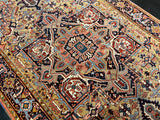 Fine Antique Persian Heriz Rug 6'7" x 11' 0"