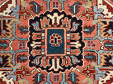 Fine Antique Persian Heriz Rug 6'7" x 11' 0"