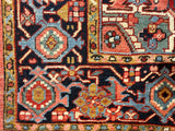Fine Antique Persian Heriz Rug 6'7" x 11' 0"