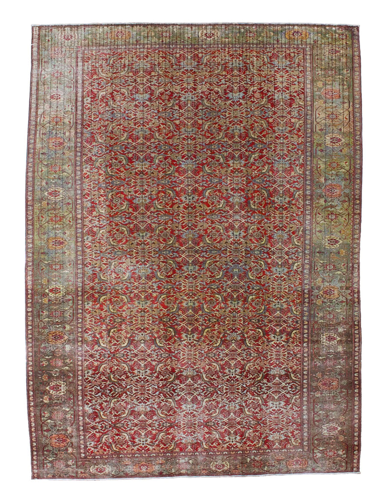 Extremely Fine Antique Mishan Malayer Rug 7' 0