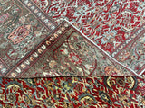 Extremely Fine Antique Mishan Malayer Rug 7' 0" x 9' 5"