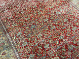 Extremely Fine Antique Mishan Malayer Rug 7' 0" x 9' 5"