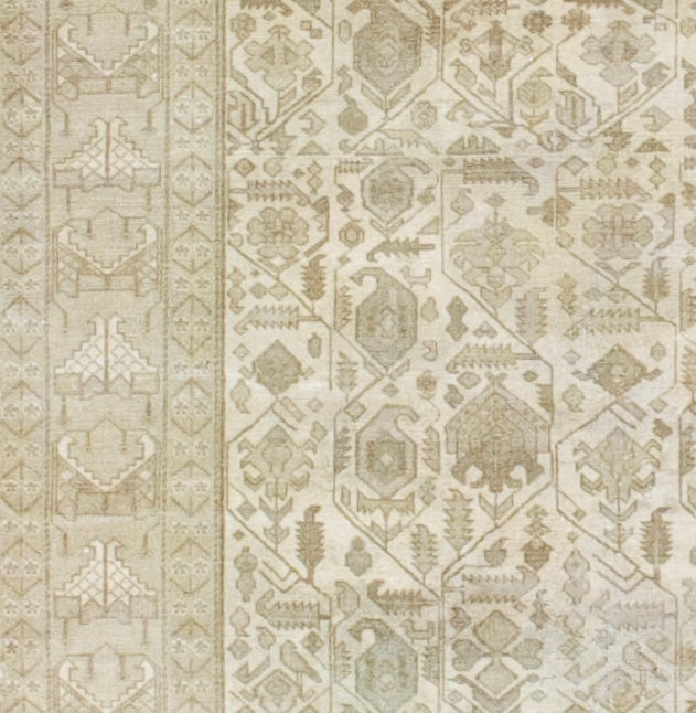 Fine Vintage Tabriz Rug 7'0" x 10' 1''