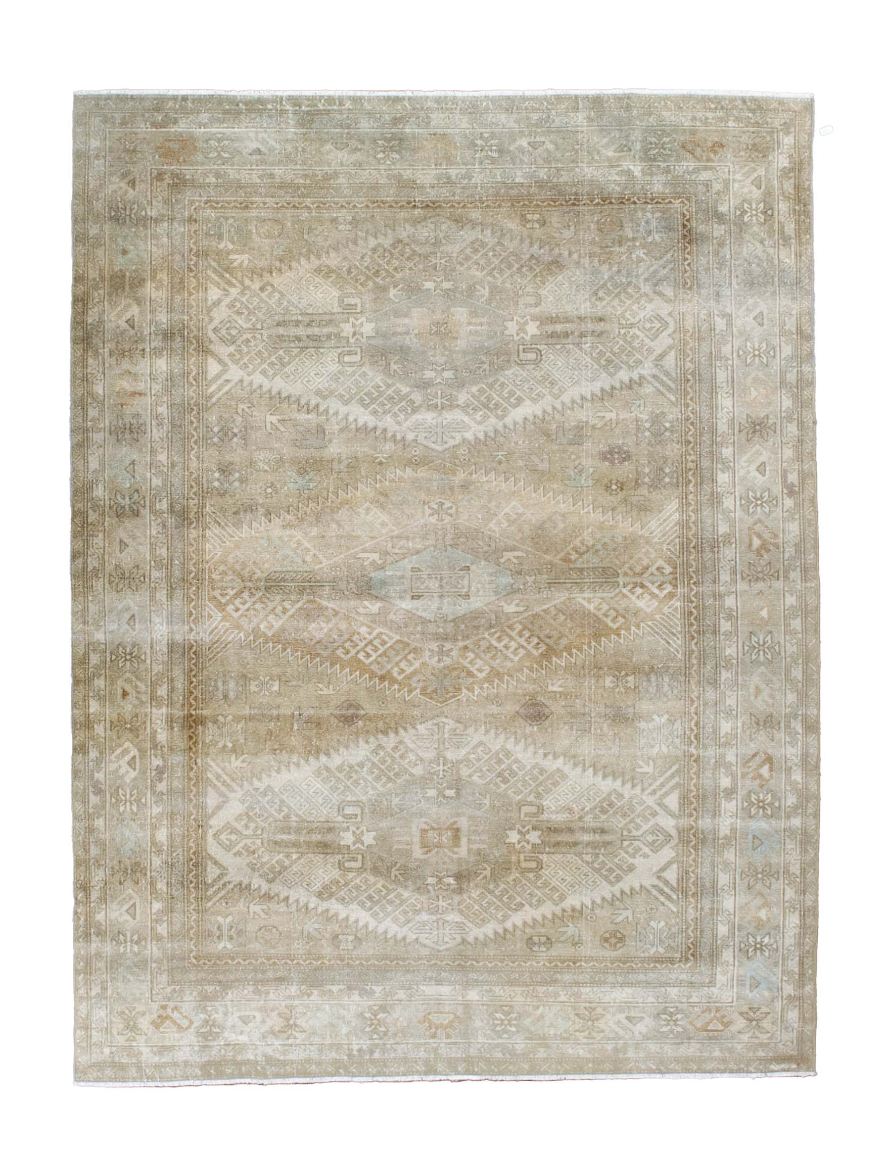 Fine Vintage Tabriz Rug 6'6" x 8' 9''