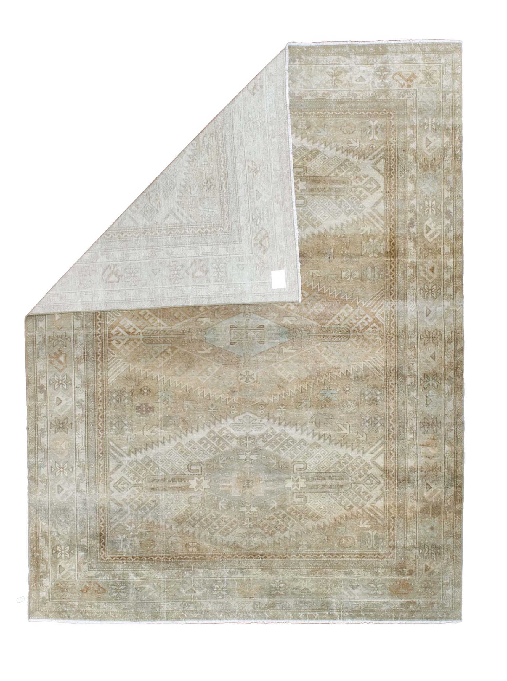 Fine Vintage Tabriz Rug 6'6" x 8' 9''