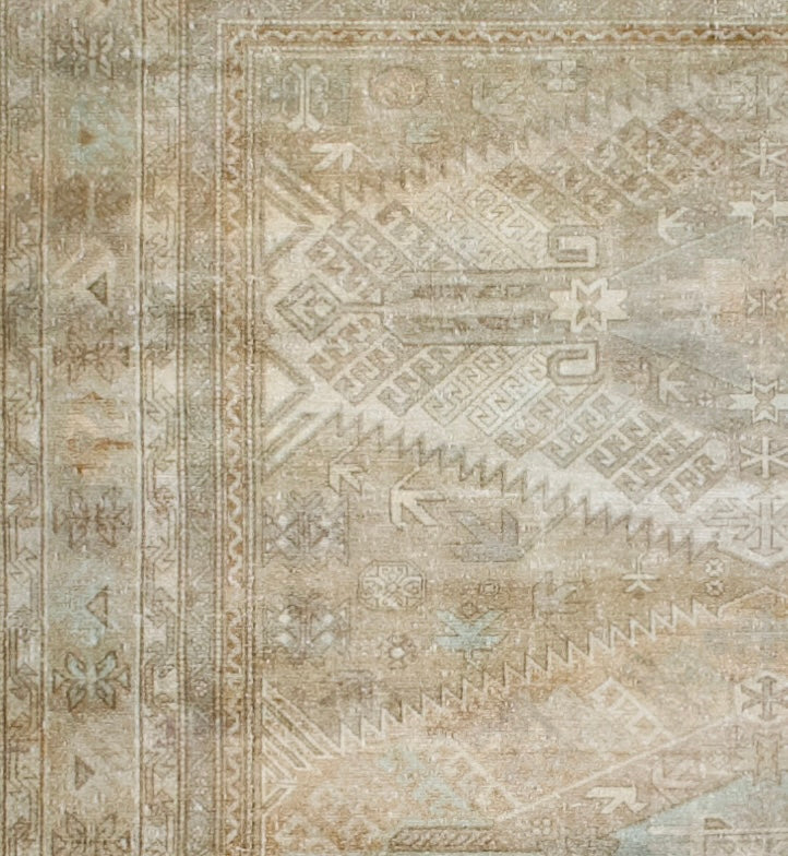 Fine Vintage Tabriz Rug 6'6" x 8' 9''
