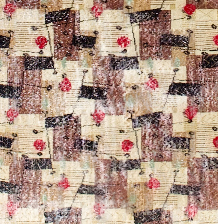 Fine Vintage Art Deco Rug 5' 11'' x 9' 1''