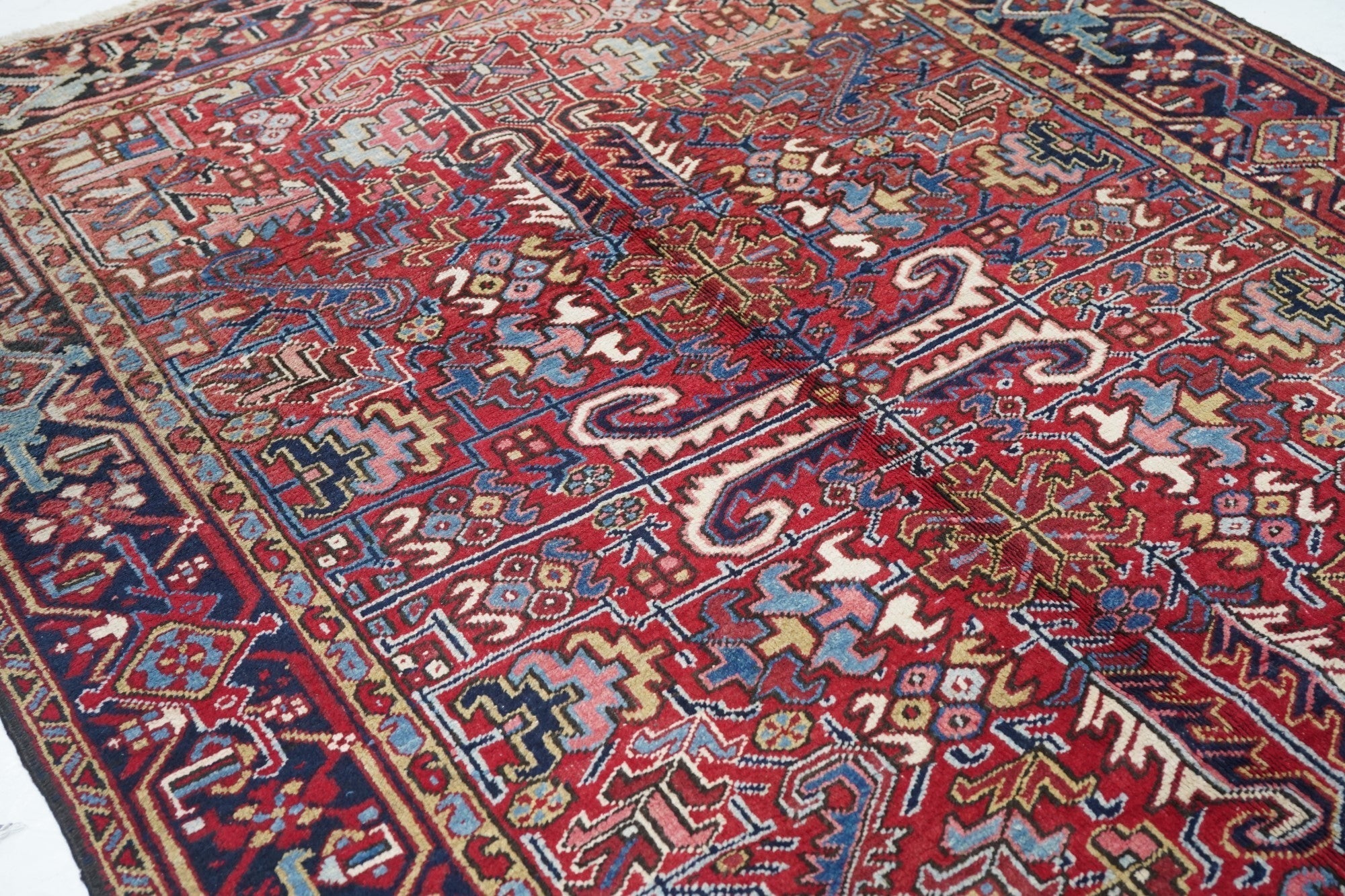 Vintage Heriz Rug 6'5'' x 8'3''