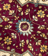 Extremely Fine and Rare Antique Silk  Rug 3' 6'' x 5' 1''
