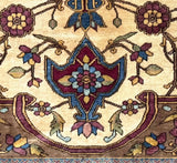 Extremely Fine and Rare Antique Silk  Rug 3' 6'' x 5' 1''