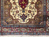 Extremely Fine and Rare Antique Silk  Rug 3' 6'' x 5' 1''