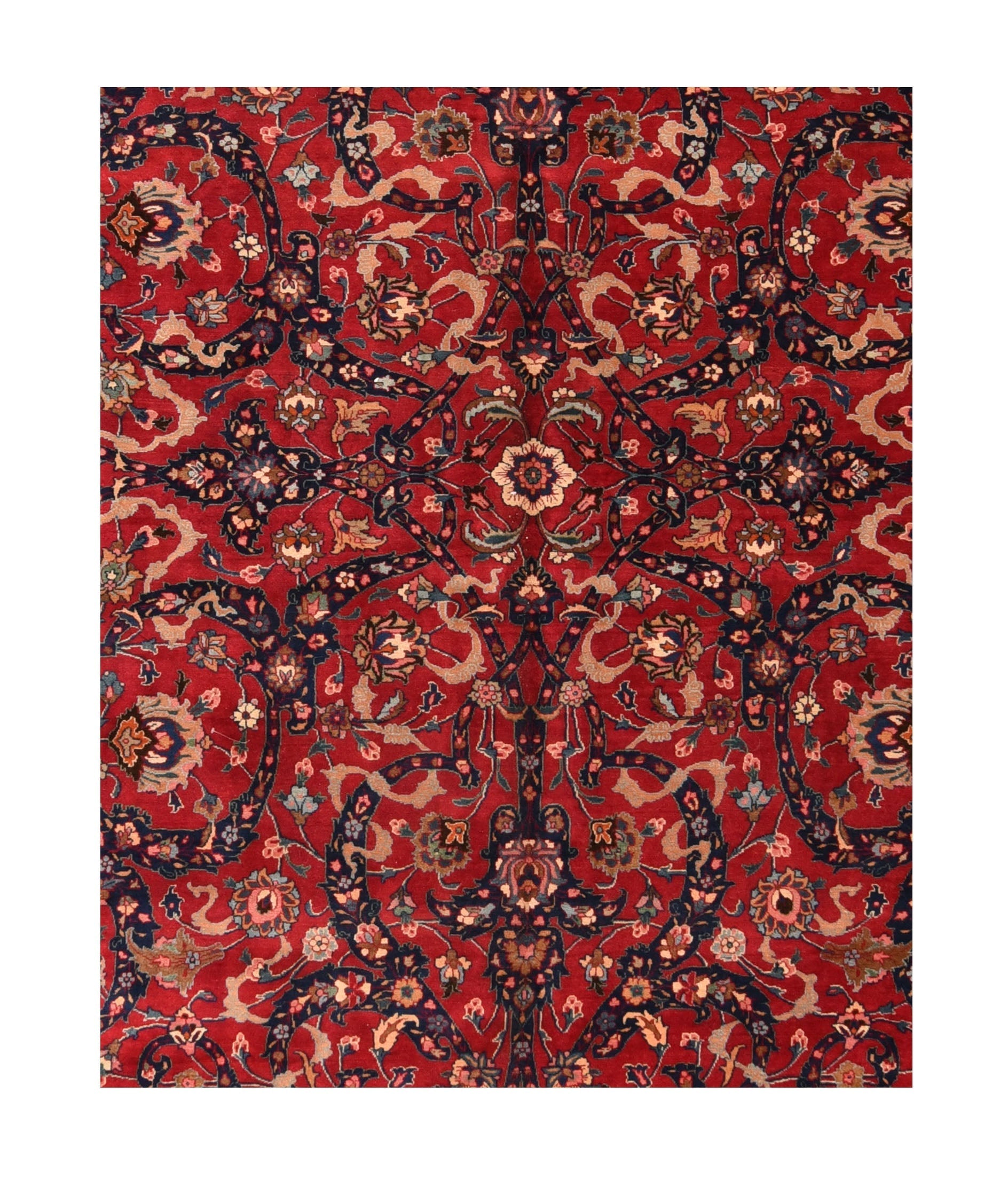 Fine Antique Kashan Rug 10'0'' x 13'0''