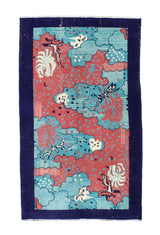 Fine Vintage Art Deco Rug 4' 0" x 6' 9''
