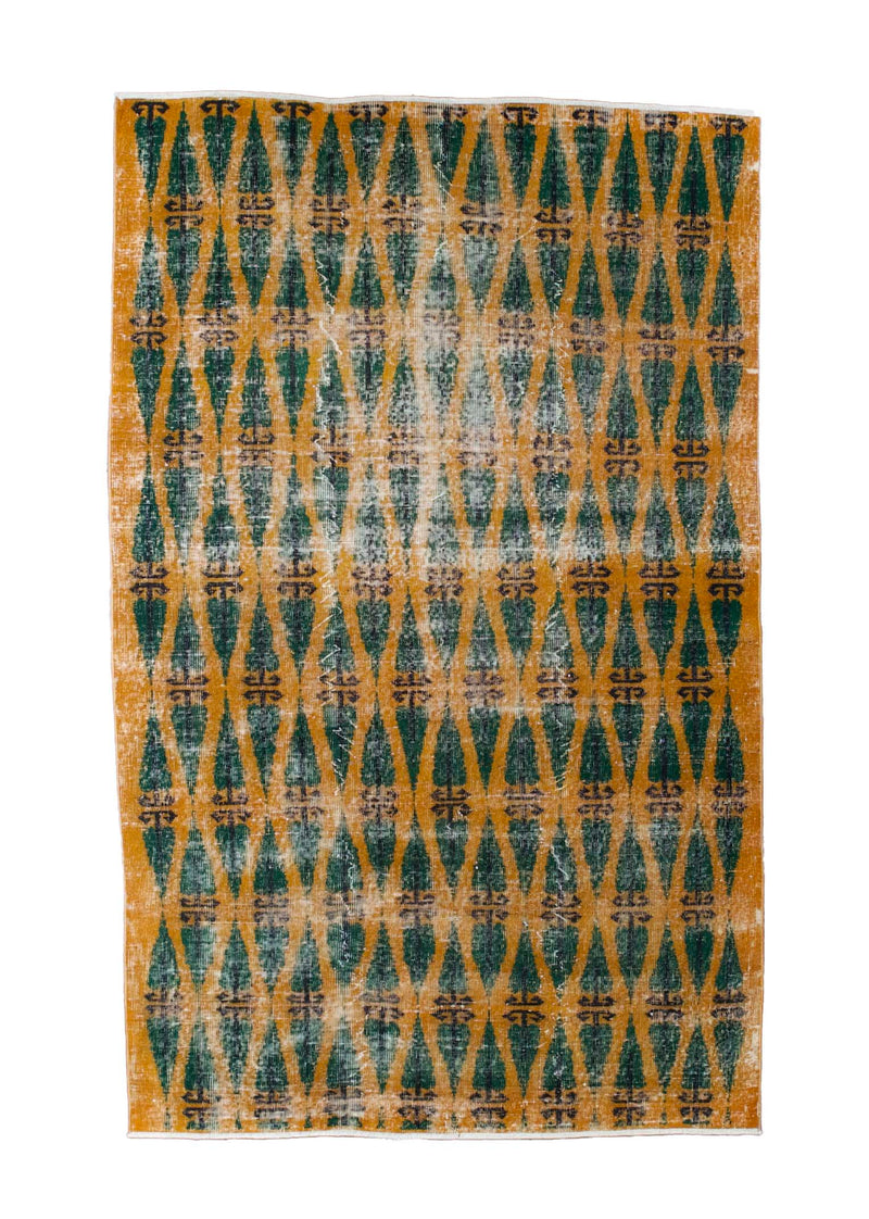Fine Vintage Art Deco Rug 5'1