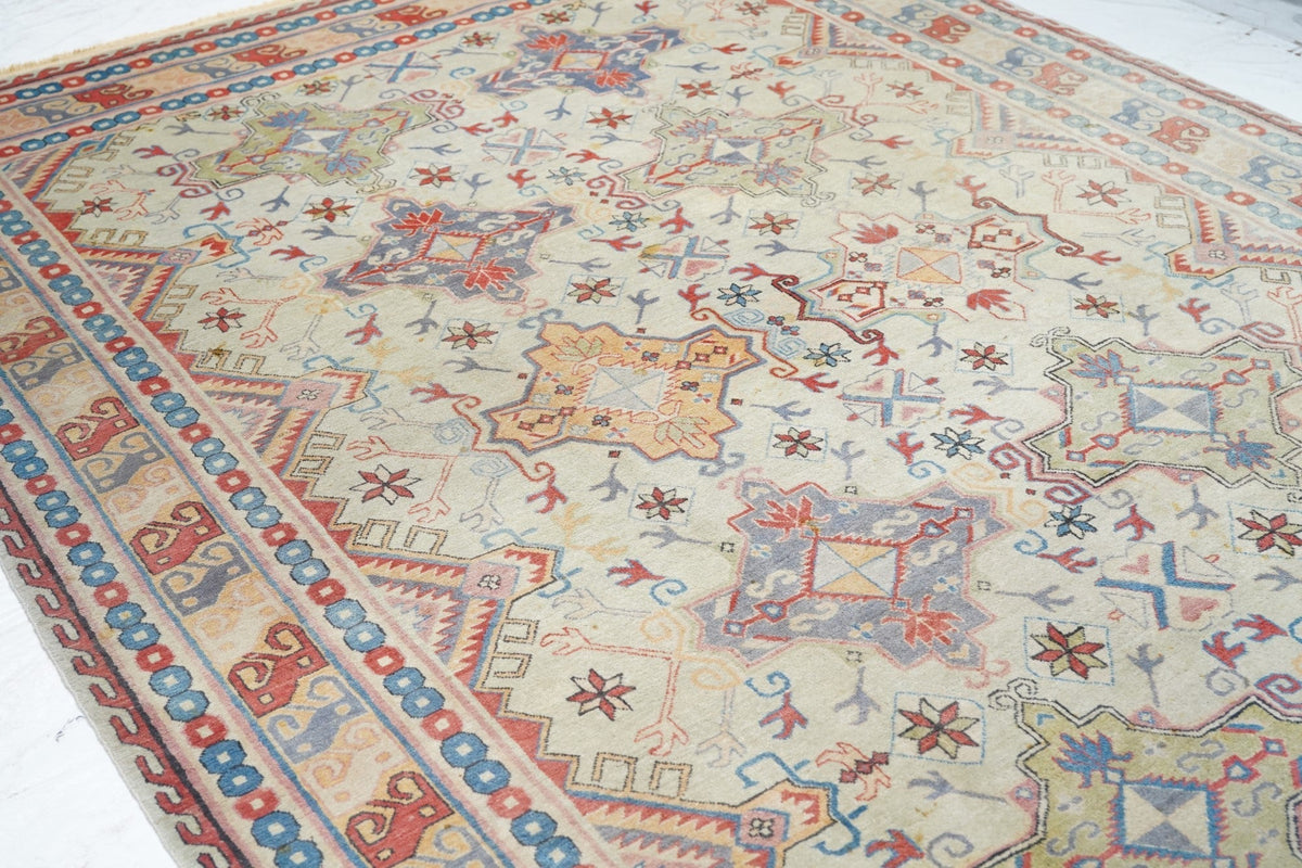 Vintage Khotan Rug 7'2" x 10'3"