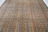 Extremely Fine  Qum Wool Rug 7'11'' x 10'11''