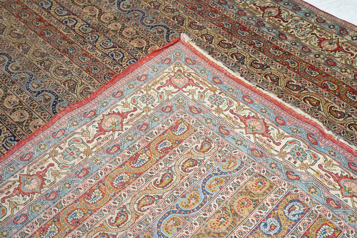 Extremely Fine  Qum Wool Rug 7'11'' x 10'11''