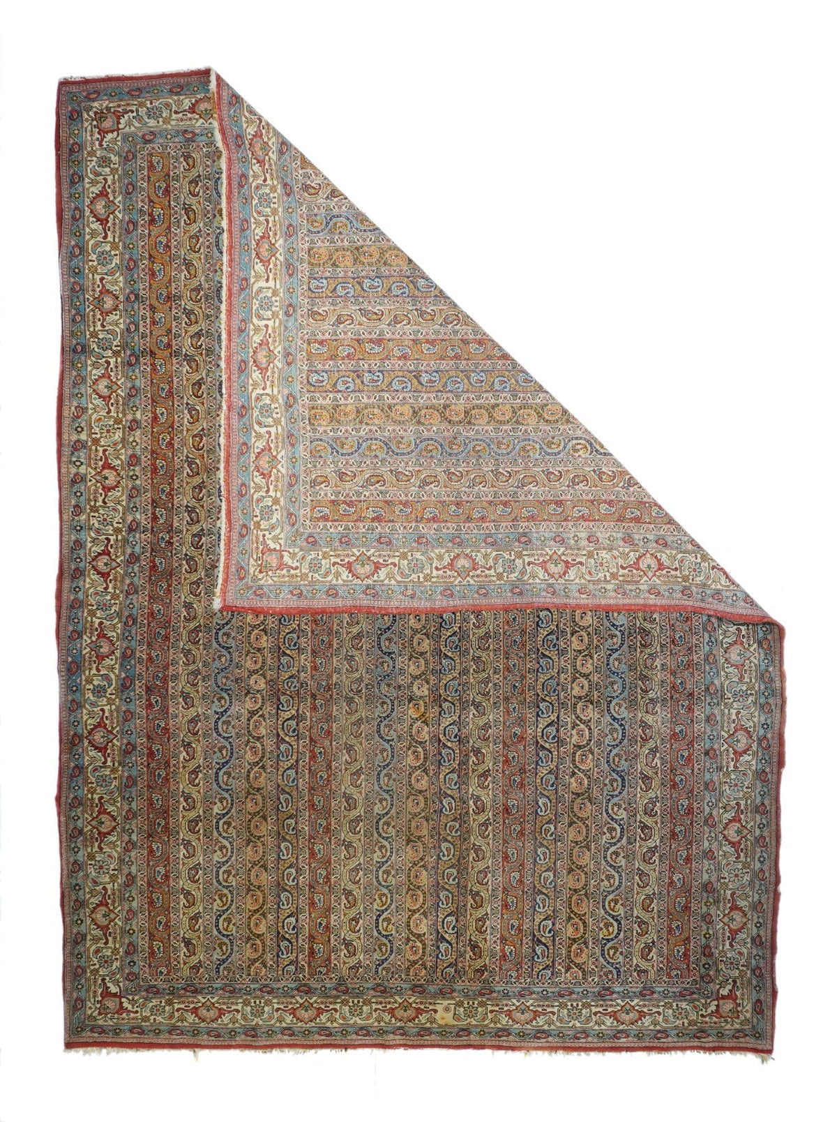 Extremely Fine  Qum Wool Rug 7'11'' x 10'11''