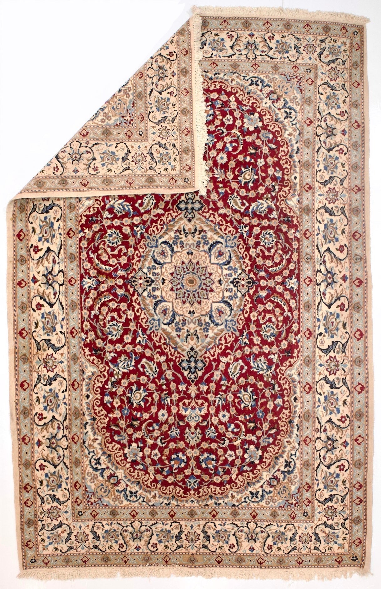 Vintage  Nain Rug 6' 7'' x 10' 3"