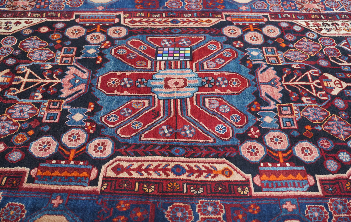 Vintage Hamadan Rug 5'0'' x 8'2''