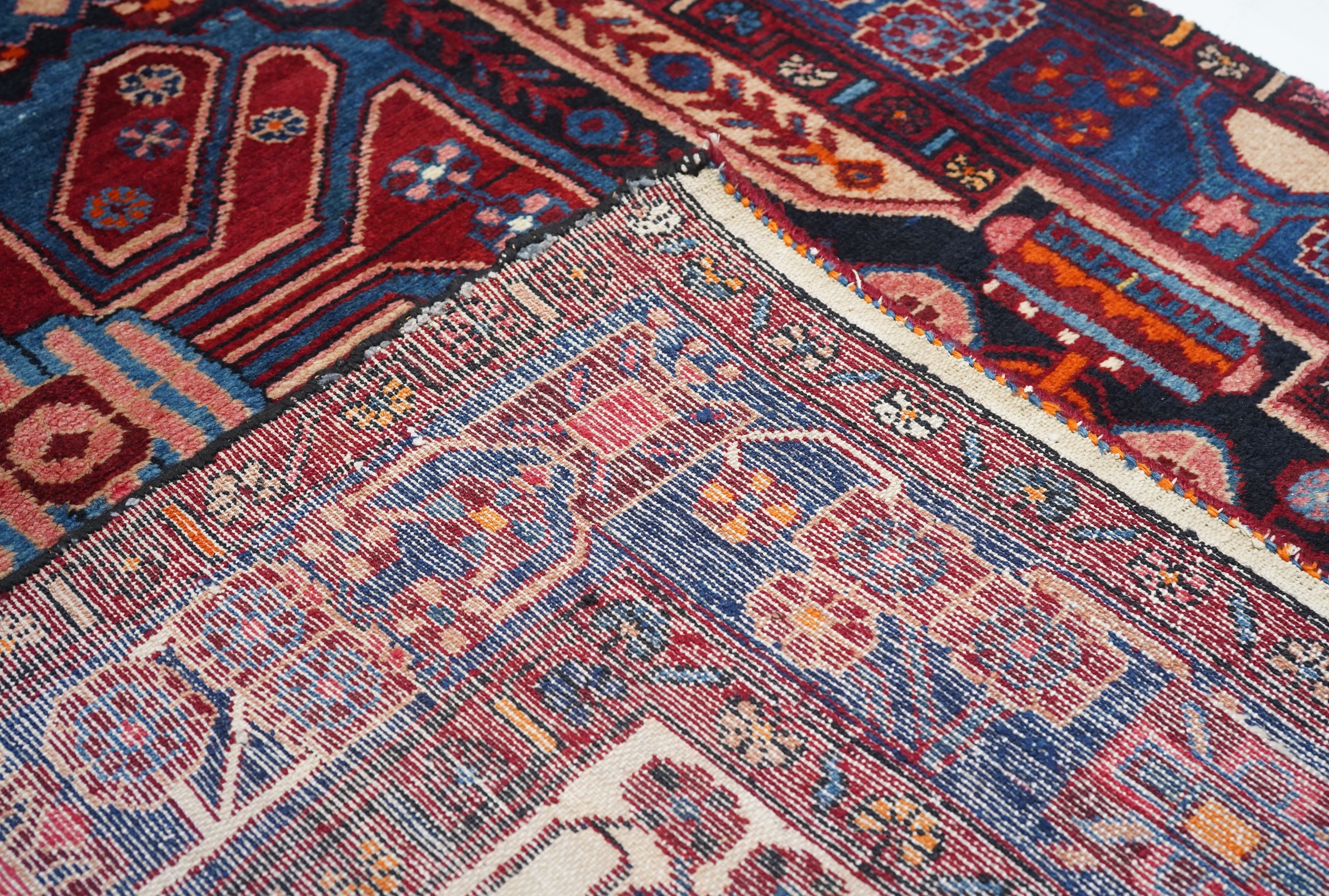Vintage Hamadan Rug 5'0'' x 8'2''